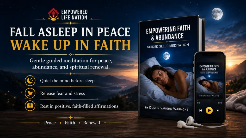 The Abundance and Empowerment Sleep Meditation is a guided audio book