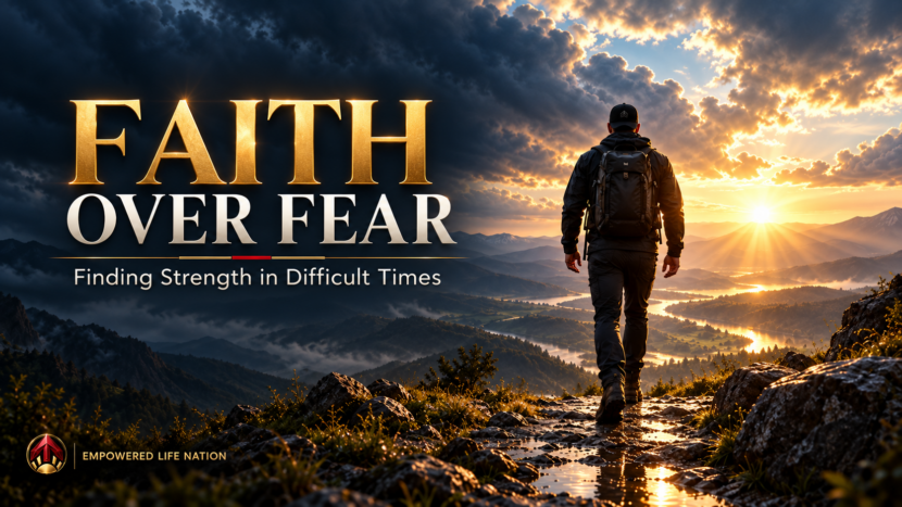 Faith over fear and trusting God during difficult times